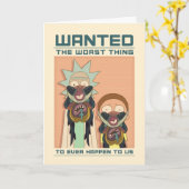 RICK UND MORTY™ | Glorzo Gewollt Poster Karte (Gelbe Blume)