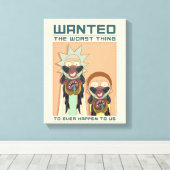 RICK UND MORTY™ | Glorzo Gewollt Poster Leinwanddruck (Insitu (Holzboden))