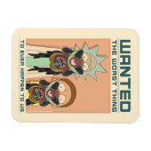 RICK UND MORTY™ | Glorzo Gewollt Poster Magnet (Horizontal)