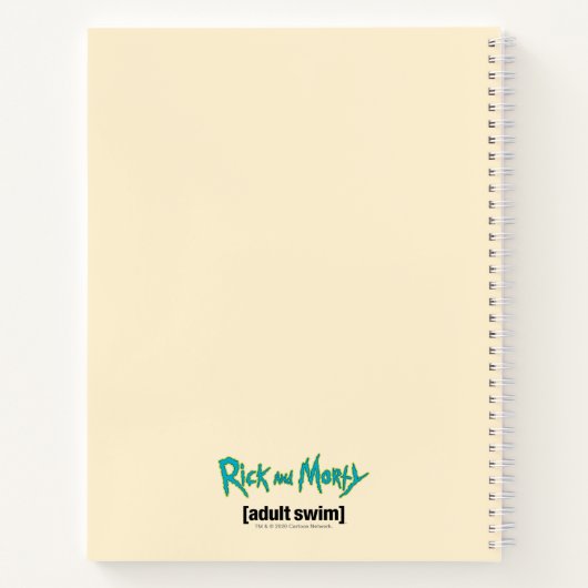 RICK UND MORTY™ | Glorzo Gewollt Poster Notizblock (Rückseite)