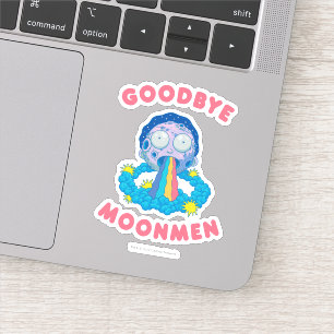 RICK UND MORTY™   Goodbye Moonmen Aufkleber