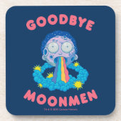 RICK UND MORTY™ | Goodbye Moonmen Getränkeuntersetzer (Vorderseite)