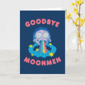 RICK UND MORTY™ | Goodbye Moonmen Karte (Gelbe Blume)