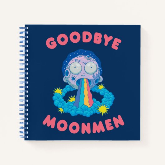 RICK UND MORTY™ | Goodbye Moonmen Notizblock (Vorderseite)