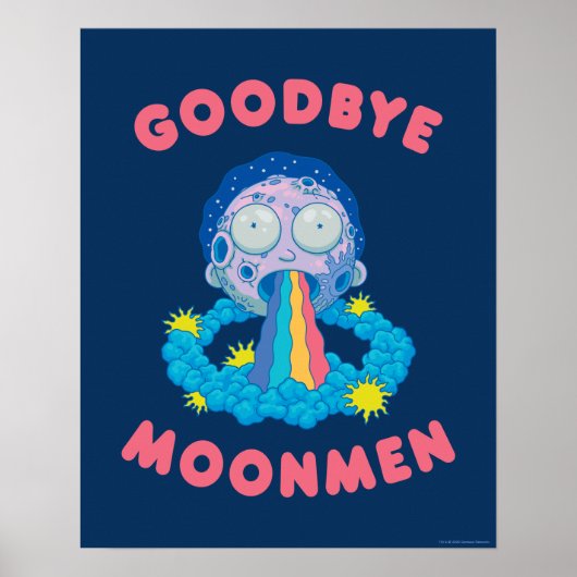 RICK UND MORTY™ | Goodbye Moonmen Poster (Vorne)
