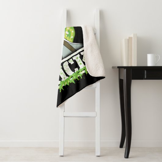 RICK UND MORTY™ | Grüner Splash Sherpadecke (Beispiel)