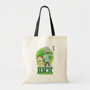 RICK UND MORTY™   Grüner Splash Tragetasche