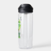 RICK UND MORTY™ | Grüner Splash Trinkflasche (Rückseite)