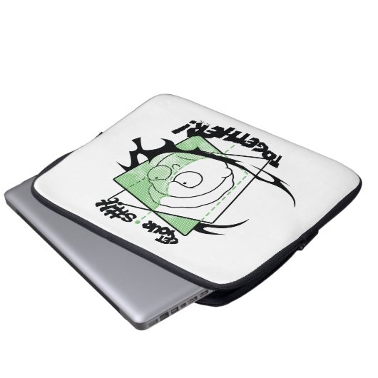 RICK UND MORTY™ | Holen Sie sich Ihre S#!t Gemeins Laptopschutzhülle (Vorne Knopf)