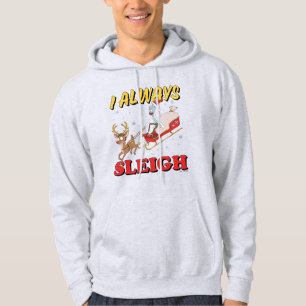 Rick und Morty I Always Sleigh Hoodie