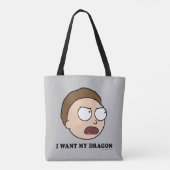 RICK UND MORTY™ | Ich habe meinen Drachen Gewollt Tasche (Rückseite)