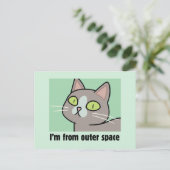 RICK UND MORTY™ | Ich komme aus dem Weltraum Einladungspostkarte (Stehend Vorderseite)