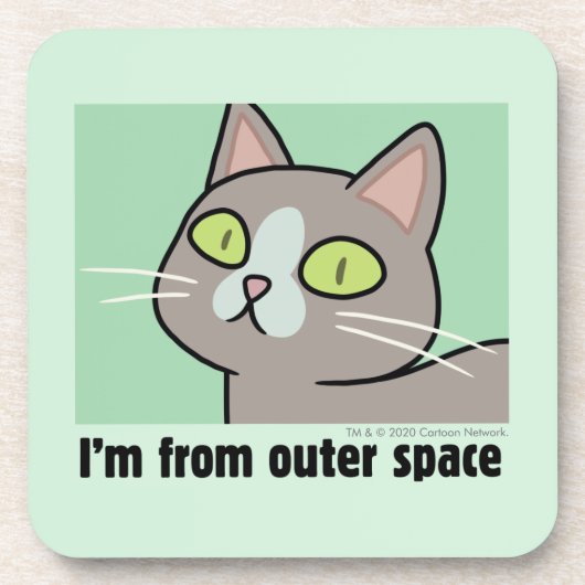 RICK UND MORTY™ | Ich komme aus dem Weltraum Getränkeuntersetzer (Vorderseite)