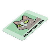 RICK UND MORTY™ | Ich komme aus dem Weltraum Magnet (Linke Seite)