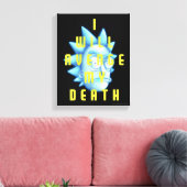 RICK UND MORTY™ | Ich werde meinen Tod rächen Leinwanddruck (Insitu (Wohnzimmer))