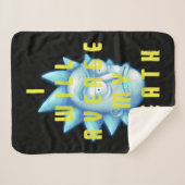 RICK UND MORTY™ | Ich werde meinen Tod rächen Sherpadecke (Vorderseite (Horizontal))