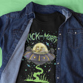 RICK UND MORTY™ | Illustriert Space Flight Graphic T-Shirt