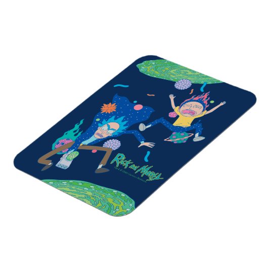 RICK UND MORTY™ | Infizierter Portal-Jump Magnet (Linke Seite)