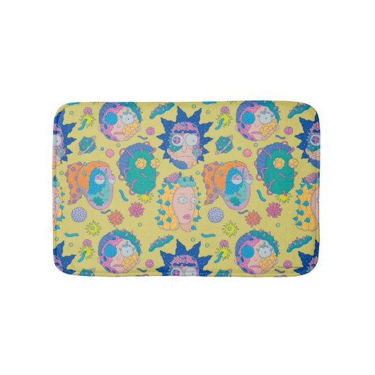 RICK UND MORTY™ | Infiziertes Smith-Familienmuster Badematte (Vorderseite)
