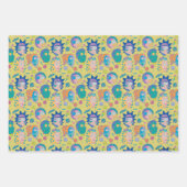 RICK UND MORTY™ | Infiziertes Smith-Familienmuster Geschenkpapier Set (Vorderseite 2)