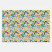 RICK UND MORTY™ | Infiziertes Smith-Familienmuster Geschenkpapier Set (Vorderseite)