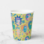 RICK UND MORTY™ | Infiziertes Smith-Familienmuster Pappbecher (Rechts)