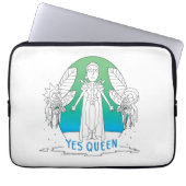 RICK UND MORTY™ | Ja Queen Laptopschutzhülle (Vorderseite)