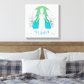 RICK UND MORTY™ | Ja Queen Leinwanddruck (Insitu (Schlafzimmer))