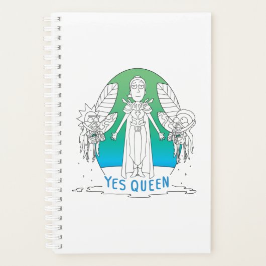 RICK UND MORTY™ | Ja Queen Planer (Vorderseite)