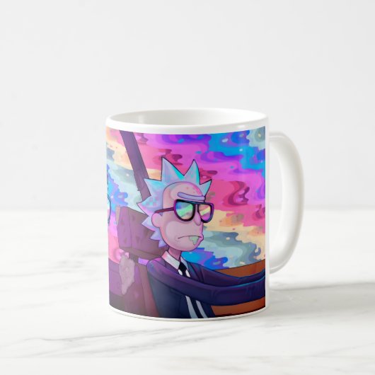 Rick und Morty Kaffeetasse (VorderseiteRechts)