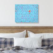 RICK UND MORTY™ | Kirkland Herr Meeseeks Leinwanddruck (Insitu (Schlafzimmer))