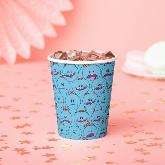 RICK UND MORTY™ | Kirkland Herr Meeseeks Pappbecher (Insitu)