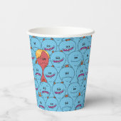 RICK UND MORTY™ | Kirkland Herr Meeseeks Pappbecher (Rückseite)