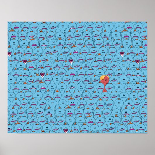 RICK UND MORTY™ | Kirkland Herr Meeseeks Poster (Vorne)