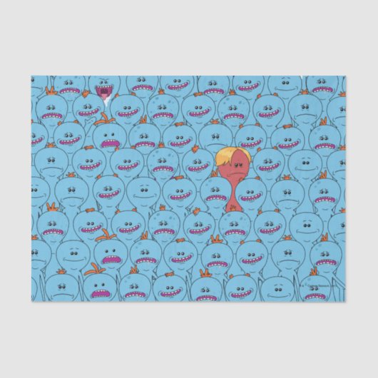 RICK UND MORTY™ | Kirkland Herr Meeseeks Seidenpapier (Vorderseite)