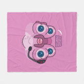 RICK UND MORTY™ | MEINE APP NICHT ENTWICKELN FLEECEDECKE (Vorderseite (Horizontal))