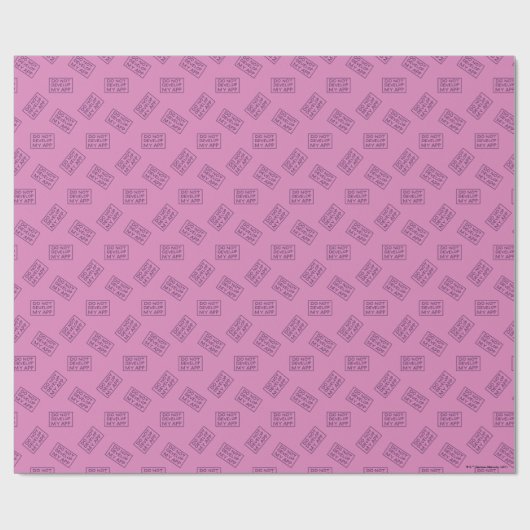 RICK UND MORTY™ | MEINE APP NICHT ENTWICKELN GESCHENKPAPIER (Flach)