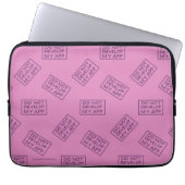 RICK UND MORTY™ | MEINE APP NICHT ENTWICKELN LAPTOPSCHUTZHÜLLE (Vorderseite)