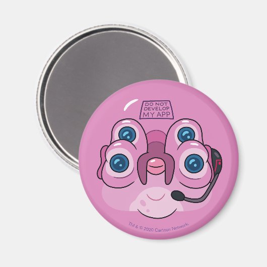 RICK UND MORTY™ | MEINE APP NICHT ENTWICKELN MAGNET (Vorderseite/Rückseite)