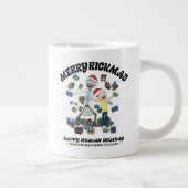 Rick und Morty | Merry Rickmas Presents Jumbo-Tasse (Rechts)