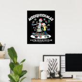 Rick und Morty | Merry Rickmas Presents Poster (Heimbüro)