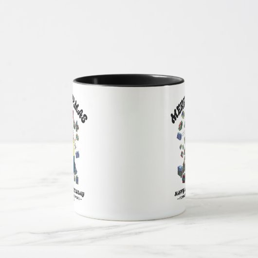 Rick und Morty | Merry Rickmas Presents Tasse (Zentrum)