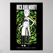 RICK UND MORTY™ | Morty Hugging Rick Poster (Vorne)