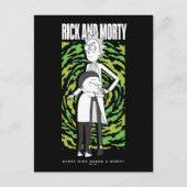 RICK UND MORTY™ | Morty Hugging Rick Postkarte (Vorderseite)