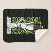 RICK UND MORTY™ | Morty Hugging Rick Sherpadecke (Vorderseite (Horizontal))
