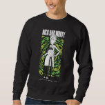 RICK UND MORTY™ | Morty Hugging Rick Sweatshirt<br><div class="desc">Rick und Morty | Karo aus dieser Grafik von Morty umarmt Rick,  mit einem Portal im Hintergrund. "Jeder Rick braucht einen Morty"</div>