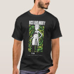 RICK UND MORTY™ | Morty Hugging Rick T-Shirt<br><div class="desc">Rick und Morty | Karo aus dieser Grafik von Morty umarmt Rick,  mit einem Portal im Hintergrund. "Jeder Rick braucht einen Morty"</div>