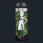 RICK UND MORTY™ | Morty Hugging Rick Thermosbecher<br><div class="desc">Rick und Morty | Karo aus dieser Grafik von Morty umarmt Rick,  mit einem Portal im Hintergrund. "Jeder Rick braucht einen Morty"</div>