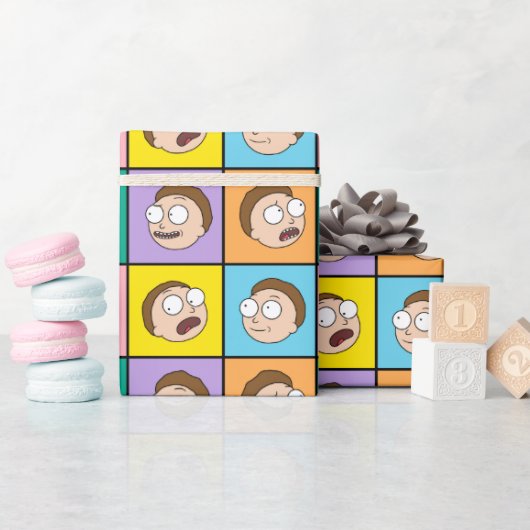 RICK UND MORTY™ | Morty's Moods Geschenkpapier (Babyparty)