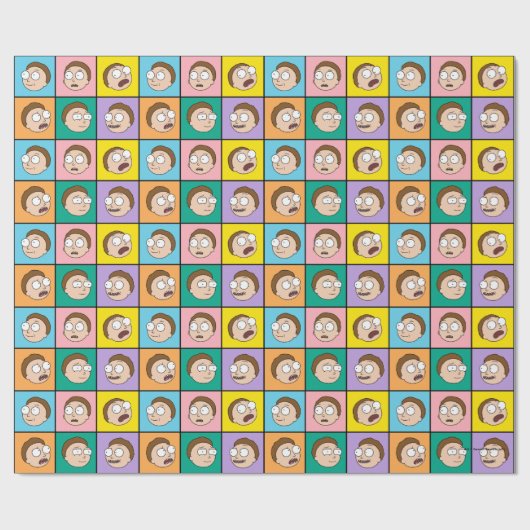 RICK UND MORTY™ | Morty's Moods Geschenkpapier (Flach)